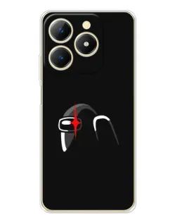 Чохол для Realme Note 70 з картинкою «Among Us шолом»