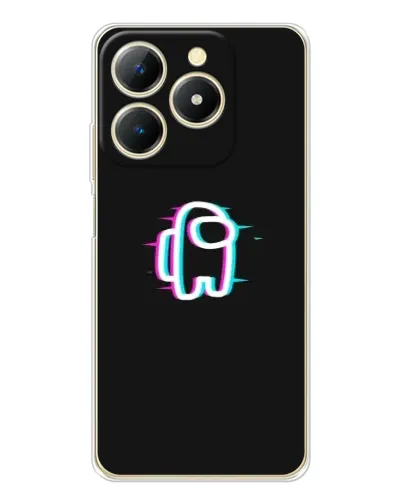 Чохол для Realme Note 70 з картинкою «Among Us неон» Чохол для Realme Note 70 з картинкою «Among Us неон»