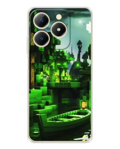 Чохол для Realme Note 70 з картинкою «Minecraft лісовий пейзаж» Чохол для Realme Note 70 з картинкою «Minecraft лісовий пейзаж»