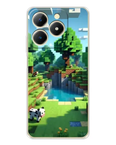 Чохол для Realme Note 70 з картинкою «Minecraft літній день» Чохол для Realme Note 70 з картинкою «Minecraft літній день»