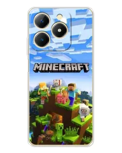 Чохол для Realme Note 70 з картинкою «Minecraft класичний світ» Чохол для Realme Note 70 з картинкою «Minecraft класичний світ»