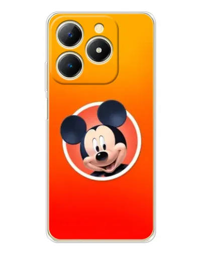 Чехол для Realme Note 70 с картинкой «Mickey в круге» Чехол для Realme Note 70 с картинкой «Mickey в круге»