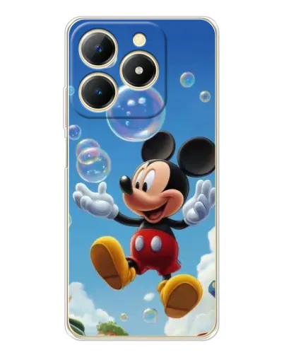 Чехол для Realme Note 70 с картинкой «Mickey и мыльные пузыри» Чехол для Realme Note 70 с картинкой «Mickey и мыльные пузыри»