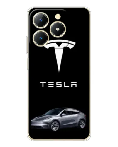Чехол для Realme Note 70 с картинкой «Tesla Model Y» Чехол для Realme Note 70 с картинкой «Tesla Model Y»