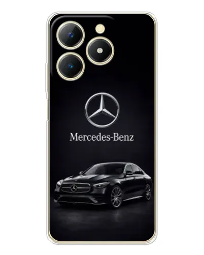 Чехол для Realme Note 70 с картинкой «Mercedes — решетка радиатора» Чехол для Realme Note 70 с картинкой «Mercedes — решетка радиатора»