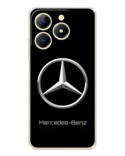 Чехол для Realme Note 70 с картинкой «Mercedes Silver Logo» Чехол для Realme Note 70 с картинкой «Mercedes Silver Logo»