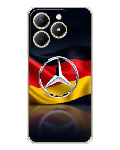 Чехол для Realme Note 70 с картинкой «Mercedes — флаг Германии» Чехол для Realme Note 70 с картинкой «Mercedes — флаг Германии»
