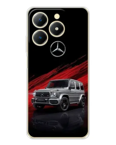 Чехол для Realme Note 70 с картинкой «Mercedes G-Class красный» Чехол для Realme Note 70 с картинкой «Mercedes G-Class красный»