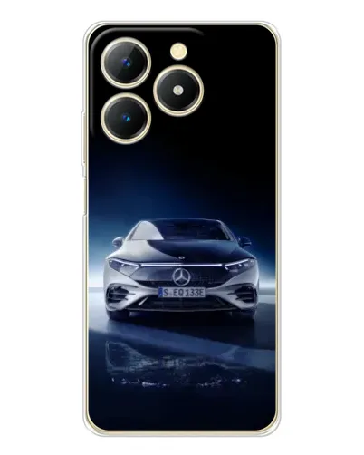 Чехол для Realme Note 70 с картинкой «Ночной Mercedes EQ» Чехол для Realme Note 70 с картинкой «Ночной Mercedes EQ»