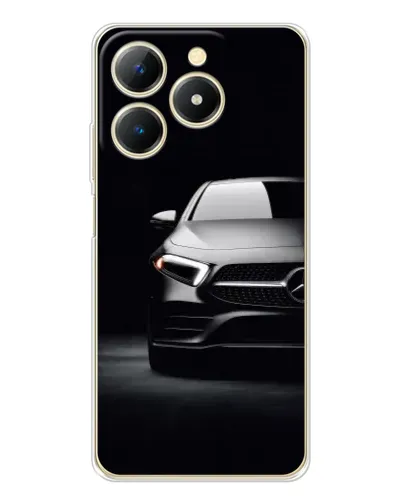 Чехол для Realme Note 70 с картинкой «Свет фар Mercedes» Чехол для Realme Note 70 с картинкой «Свет фар Mercedes»