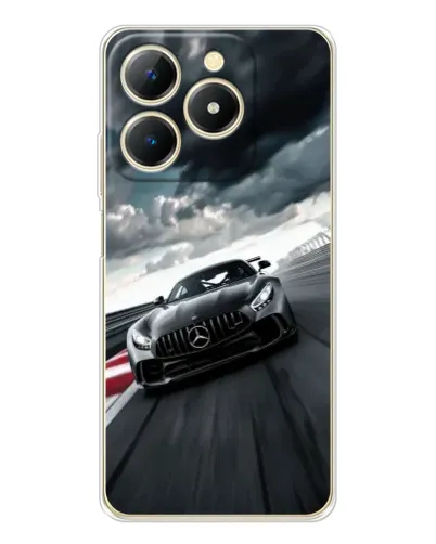 Чехол для Realme Note 70 с картинкой «Гоночный Mercedes AMG» Чехол для Realme Note 70 с картинкой «Гоночный Mercedes AMG»