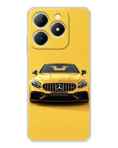 Чехол для Realme Note 70 с картинкой «Желтый Mercedes GT» Чехол для Realme Note 70 с картинкой «Желтый Mercedes GT»