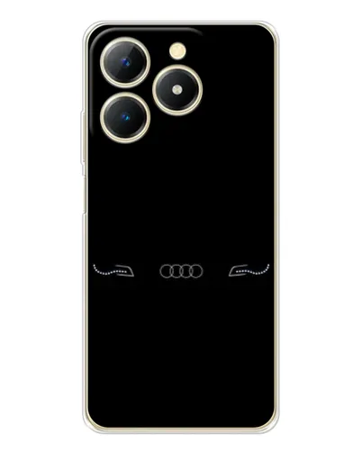 Чехол для Realme Note 70 с картинкой «Audi — световой подпись» Чехол для Realme Note 70 с картинкой «Audi — световой подпись»