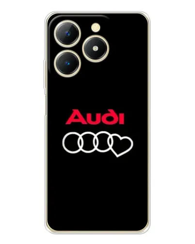 Чехол для Realme Note 70 с картинкой «Логотип Audi Heart» Чехол для Realme Note 70 с картинкой «Логотип Audi Heart»