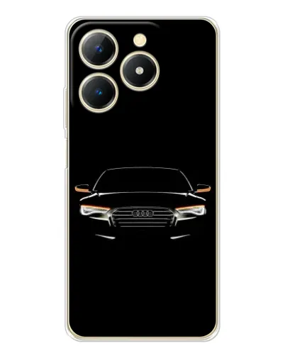 Чехол для Realme Note 70 с картинкой «Audi — ночной контур» Чехол для Realme Note 70 с картинкой «Audi — ночной контур»