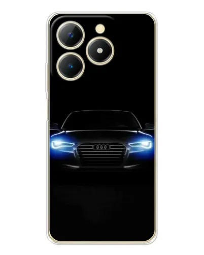 Чехол для Realme Note 70 с картинкой «Audi в неоне» Чехол для Realme Note 70 с картинкой «Audi в неоне»