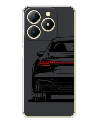 Чехол для Realme Note 70 с картинкой «Задняя часть Audi — арт» Чехол для Realme Note 70 с картинкой «Задняя часть Audi — арт»