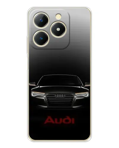 Чехол для Realme Note 70 с картинкой «Audi — градиентный контур» Чехол для Realme Note 70 с картинкой «Audi — градиентный контур»