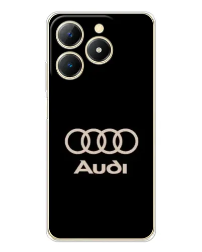 Чехол для Realme Note 70 с картинкой «Audi — золотой логотип» Чехол для Realme Note 70 с картинкой «Audi — золотой логотип»