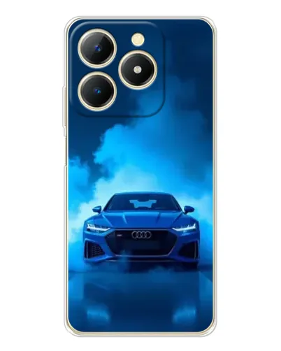 Чехол для Realme Note 70 с картинкой «Audi — голубая энергия» Чехол для Realme Note 70 с картинкой «Audi — голубая энергия»