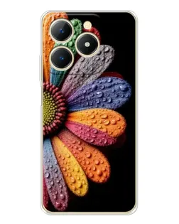 Чохол для Realme Note 70 з картинкою «Райдужна квітка» Чохол для Realme Note 70 з картинкою «Райдужна квітка»