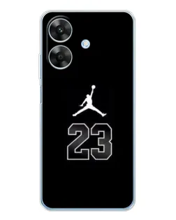 Чехол для Realme Note 70T с картинкой «Jordan Flight 23»