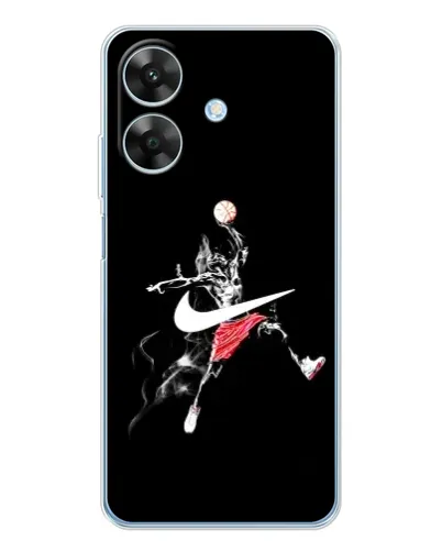 Чехол для Realme Note 70T с картинкой «Jordan Jumpman»
