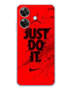 Чехол для Realme Note 70T с картинкой «Nike Just Do It»