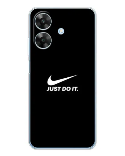 Чехол для Realme Note 70T с картинкой «Минимализм от Nike»