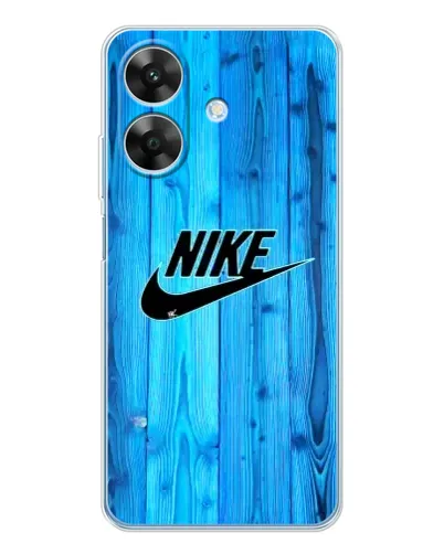 Чехол для Realme Note 70T с картинкой «Голубое дерево Nike»
