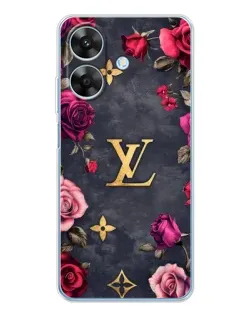 Чехол для Realme Note 70T с картинкой «Цветочный Louis Vuitton»