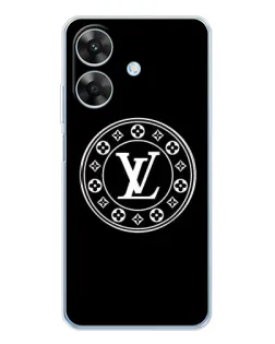 Чехол для Realme Note 70T с картинкой «LV — печать стиля»