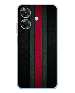 Чехол для Realme Note 70T с картинкой «Gucci — неоновая линия»