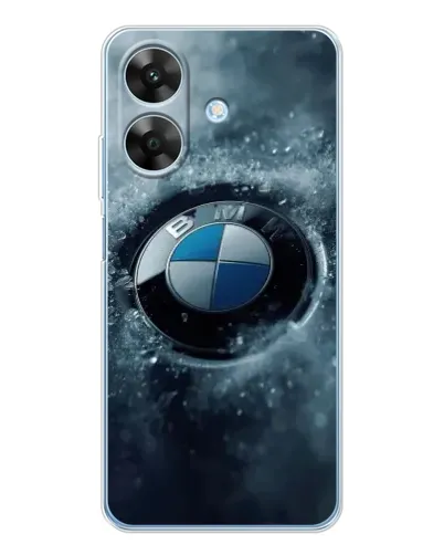 Чехол для Realme Note 70T с картинкой «Логотип BMW — лед» Чехол для Realme Note 70T с картинкой «Логотип BMW — лед»
