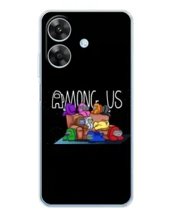 Чохол для Realme Note 70T з картинкою «Логотип Among Us» Чохол для Realme Note 70T з картинкою «Логотип Among Us»