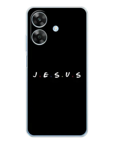 Чехол для Realme Note 70T с картинкой «Точки веры J.E.S.U.S.» Чехол для Realme Note 70T с картинкой «Точки веры J.E.S.U.S.»