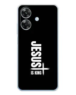Чехол для Realme Note 70T с картинкой «Вертикаль веры Jesus»