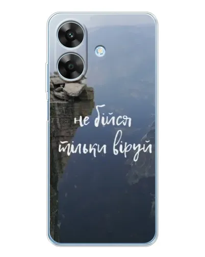 Чехол для Realme Note 70T с картинкой «Вера над пропастью» Чехол для Realme Note 70T с картинкой «Вера над пропастью»