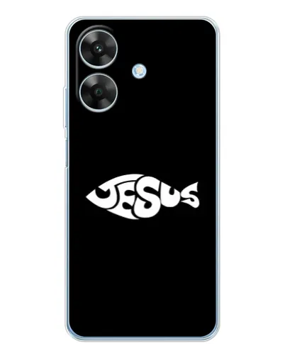 Чехол для Realme Note 70T с картинкой «Рыба Jesus» Чехол для Realme Note 70T с картинкой «Рыба Jesus»