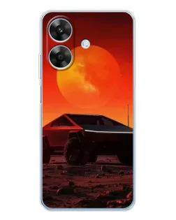 Чехол для Realme Note 70T с картинкой «Cybertruck на Марсе» Чехол для Realme Note 70T с картинкой «Cybertruck на Марсе»