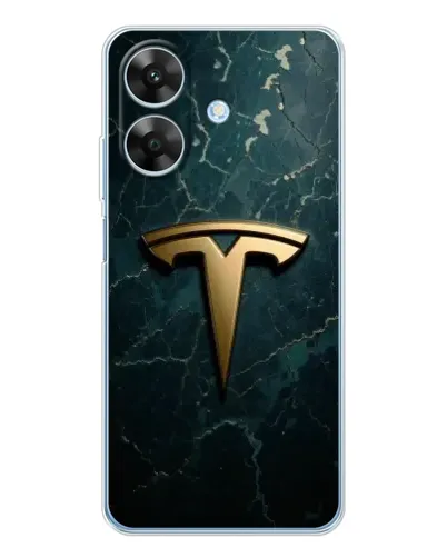 Чехол для Realme Note 70T с картинкой «Мраморная Tesla Gold» Чехол для Realme Note 70T с картинкой «Мраморная Tesla Gold»