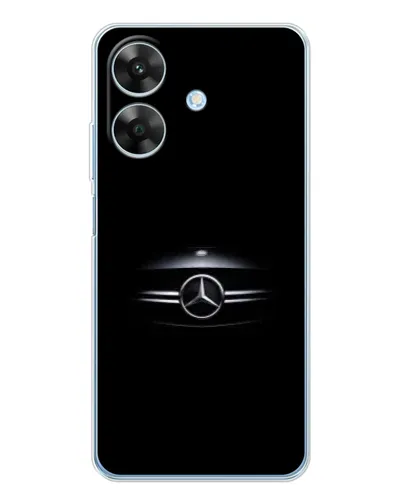 Чехол для Realme Note 70T с картинкой «Mercedes — абстрактные линии»