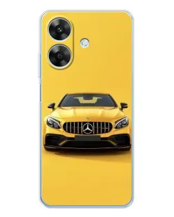 Чехол для Realme Note 70T с картинкой «Желтый Mercedes GT» Чехол для Realme Note 70T с картинкой «Желтый Mercedes GT»