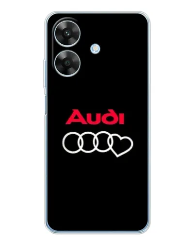 Чехол для Realme Note 70T с картинкой «Логотип Audi Heart» Чехол для Realme Note 70T с картинкой «Логотип Audi Heart»