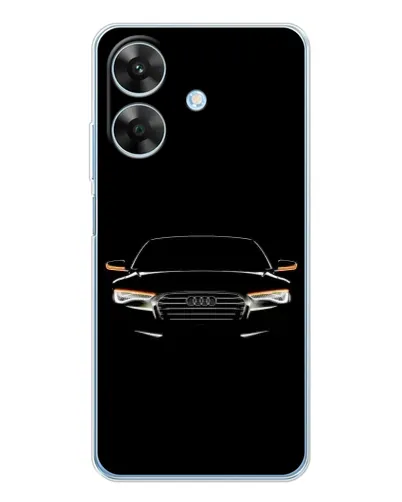 Чехол для Realme Note 70T с картинкой «Audi — ночной контур» Чехол для Realme Note 70T с картинкой «Audi — ночной контур»