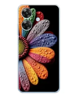 Чехол для Realme Note 70T с картинкой «Радужный цветок» Чехол для Realme Note 70T с картинкой «Радужный цветок»