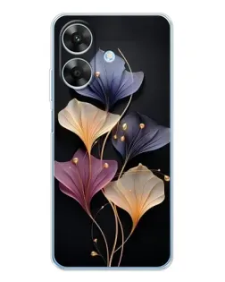 Чехол для Realme Note 70T с картинкой «Лиловые цветы грации» Чехол для Realme Note 70T с картинкой «Лиловые цветы грации»