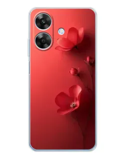 Чехол для Realme Note 70T с картинкой «Маковые соцветия» Чехол для Realme Note 70T с картинкой «Маковые соцветия»