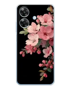 Чехол для Realme Note 70T с картинкой «Розовая ветка сакуры» Чехол для Realme Note 70T с картинкой «Розовая ветка сакуры»