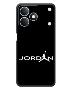 Чехол для Realme Note 80 с картинкой «Jordan White Logo» Чехол для Realme Note 80 с картинкой «Jordan White Logo»
